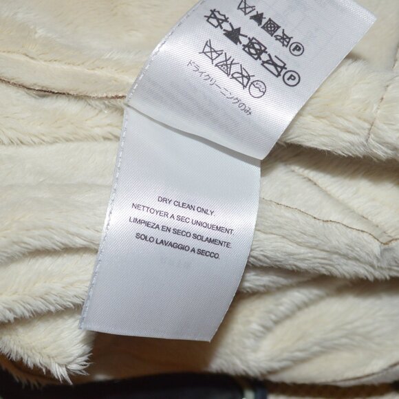 Guess Los Angeles XS Brown Cascade Front Short Jacket Faux Suede - Picture 6 of 7